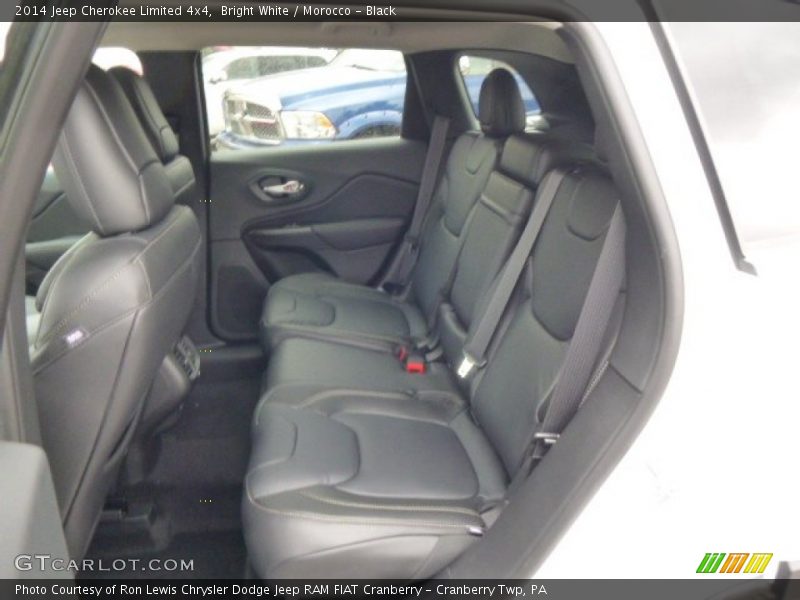 Bright White / Morocco - Black 2014 Jeep Cherokee Limited 4x4