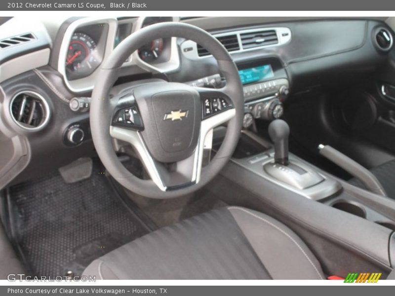 Black / Black 2012 Chevrolet Camaro LS Coupe