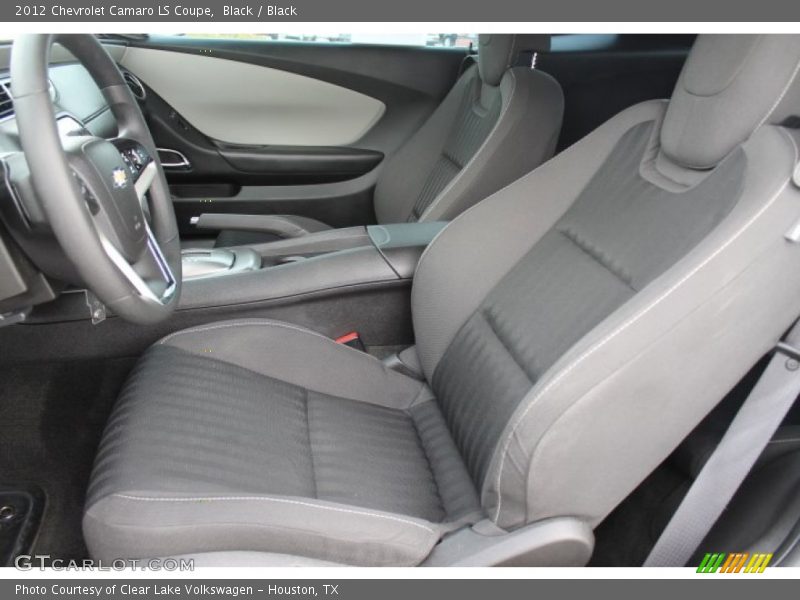 Black / Black 2012 Chevrolet Camaro LS Coupe