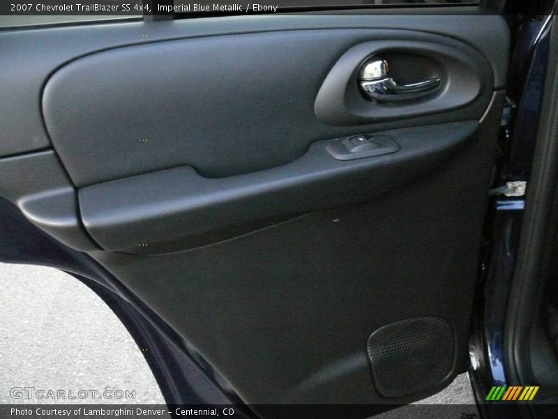 Imperial Blue Metallic / Ebony 2007 Chevrolet TrailBlazer SS 4x4