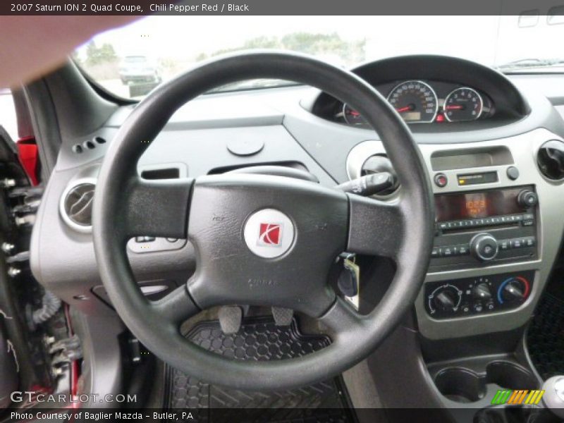  2007 ION 2 Quad Coupe Steering Wheel