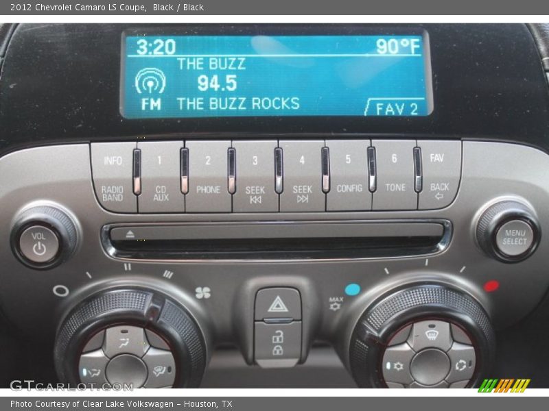 Black / Black 2012 Chevrolet Camaro LS Coupe