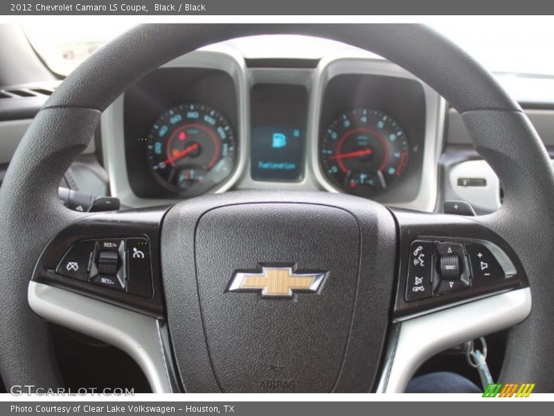 Black / Black 2012 Chevrolet Camaro LS Coupe