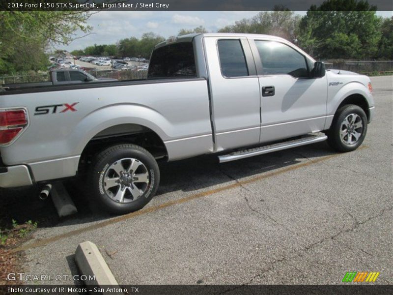 Ingot Silver / Steel Grey 2014 Ford F150 STX SuperCab