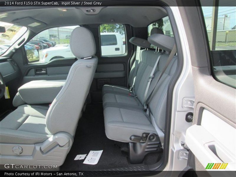 Ingot Silver / Steel Grey 2014 Ford F150 STX SuperCab