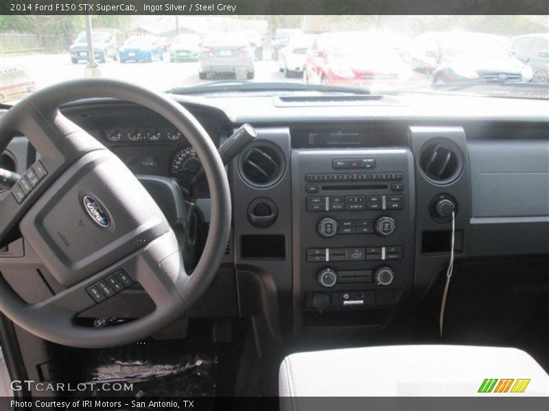 Ingot Silver / Steel Grey 2014 Ford F150 STX SuperCab