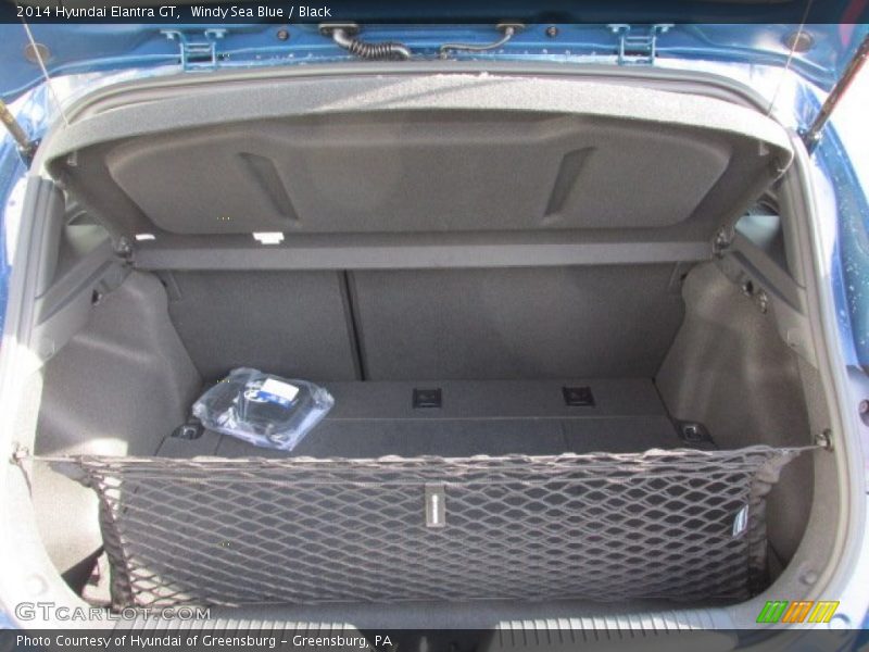 Windy Sea Blue / Black 2014 Hyundai Elantra GT