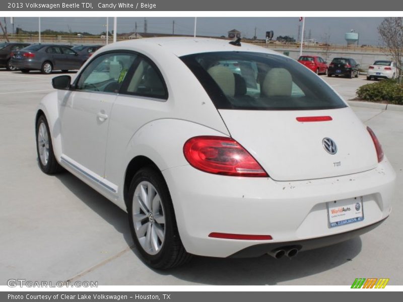 Candy White / Beige 2013 Volkswagen Beetle TDI