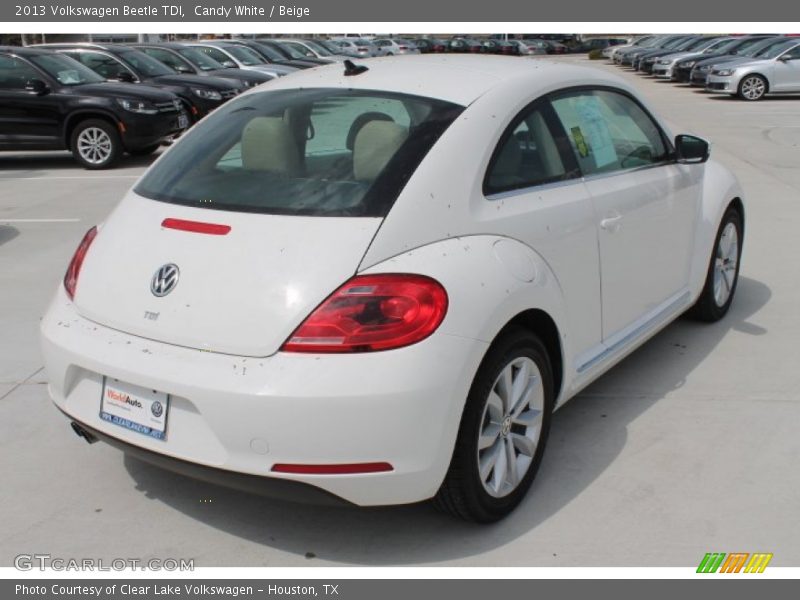 Candy White / Beige 2013 Volkswagen Beetle TDI