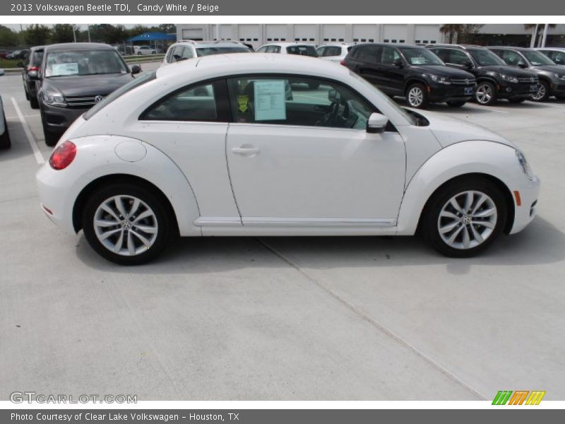 Candy White / Beige 2013 Volkswagen Beetle TDI
