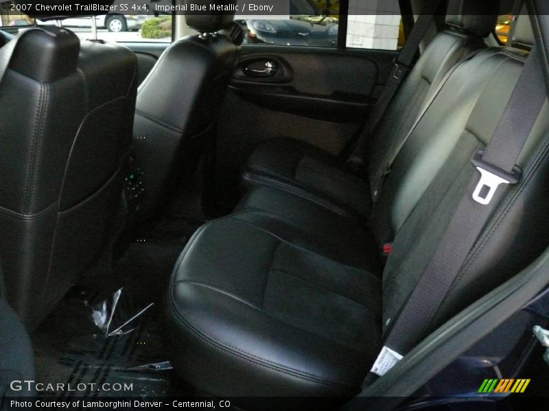 Imperial Blue Metallic / Ebony 2007 Chevrolet TrailBlazer SS 4x4
