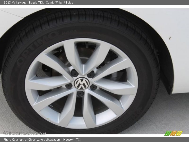 Candy White / Beige 2013 Volkswagen Beetle TDI