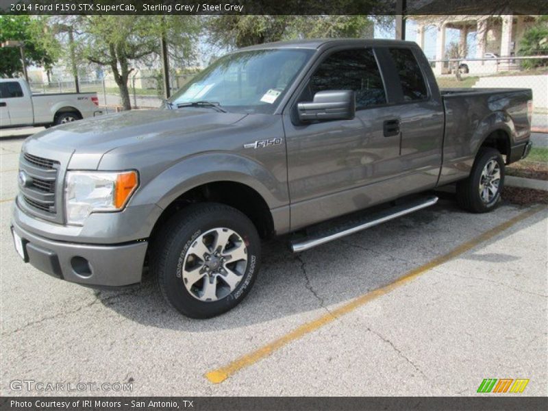 Sterling Grey / Steel Grey 2014 Ford F150 STX SuperCab