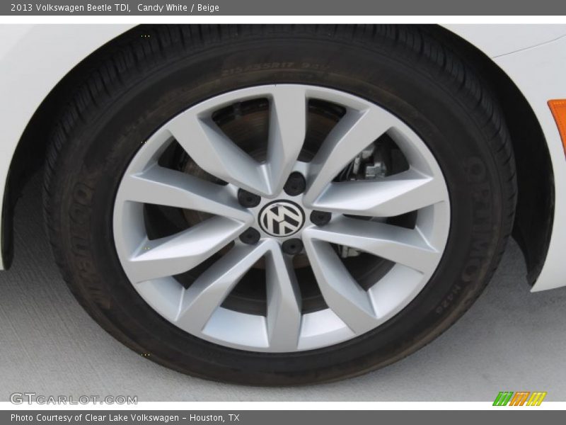 Candy White / Beige 2013 Volkswagen Beetle TDI