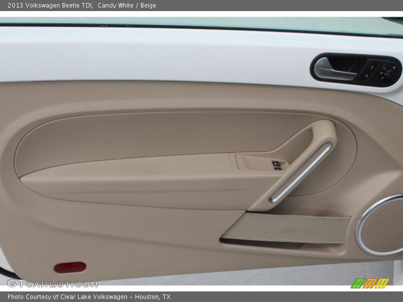 Candy White / Beige 2013 Volkswagen Beetle TDI