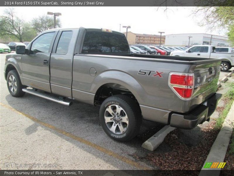 Sterling Grey / Steel Grey 2014 Ford F150 STX SuperCab