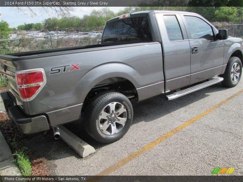 Sterling Grey / Steel Grey 2014 Ford F150 STX SuperCab