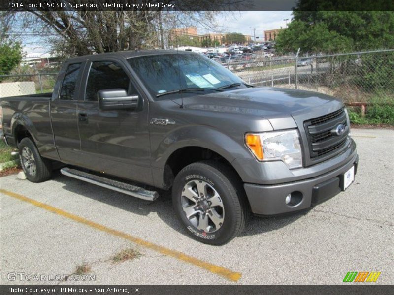 Sterling Grey / Steel Grey 2014 Ford F150 STX SuperCab