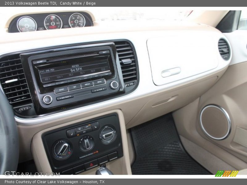 Candy White / Beige 2013 Volkswagen Beetle TDI