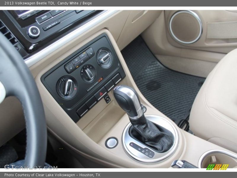 Candy White / Beige 2013 Volkswagen Beetle TDI