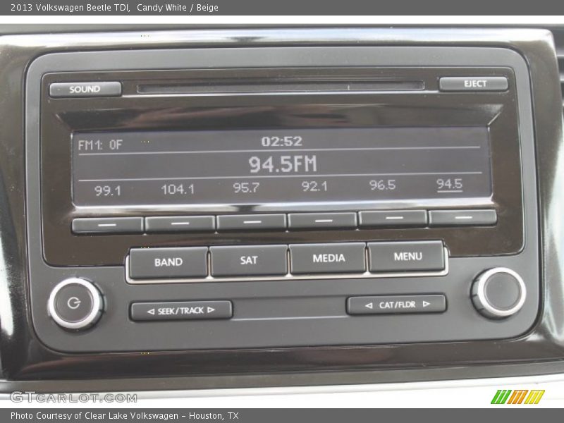 Candy White / Beige 2013 Volkswagen Beetle TDI
