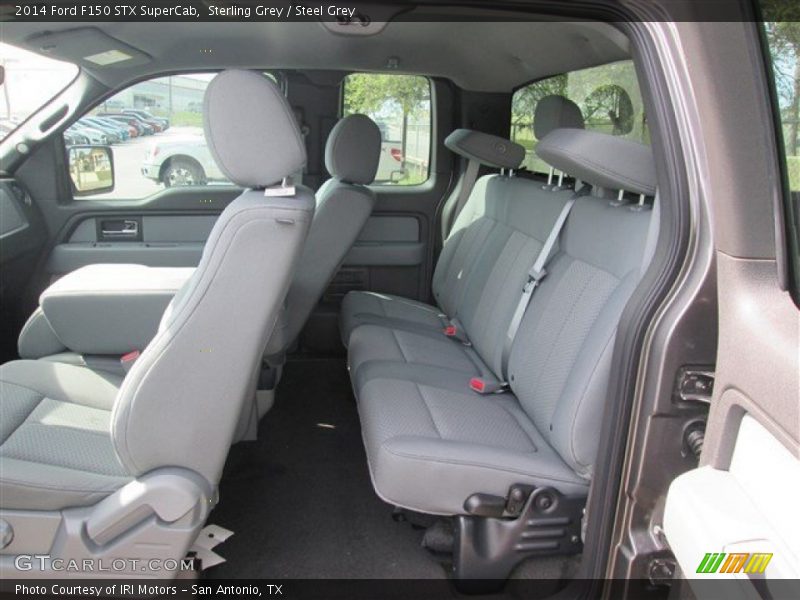 Sterling Grey / Steel Grey 2014 Ford F150 STX SuperCab