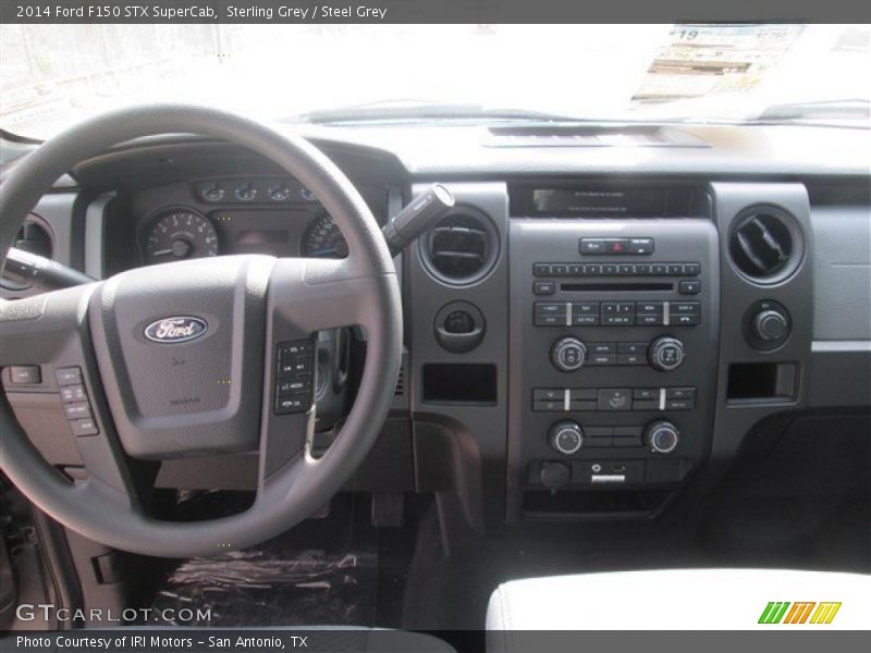Sterling Grey / Steel Grey 2014 Ford F150 STX SuperCab