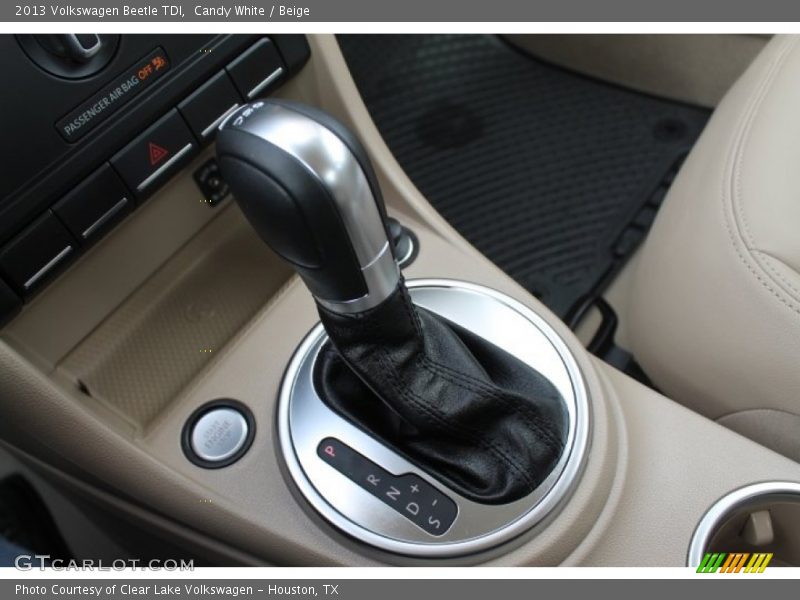 Candy White / Beige 2013 Volkswagen Beetle TDI