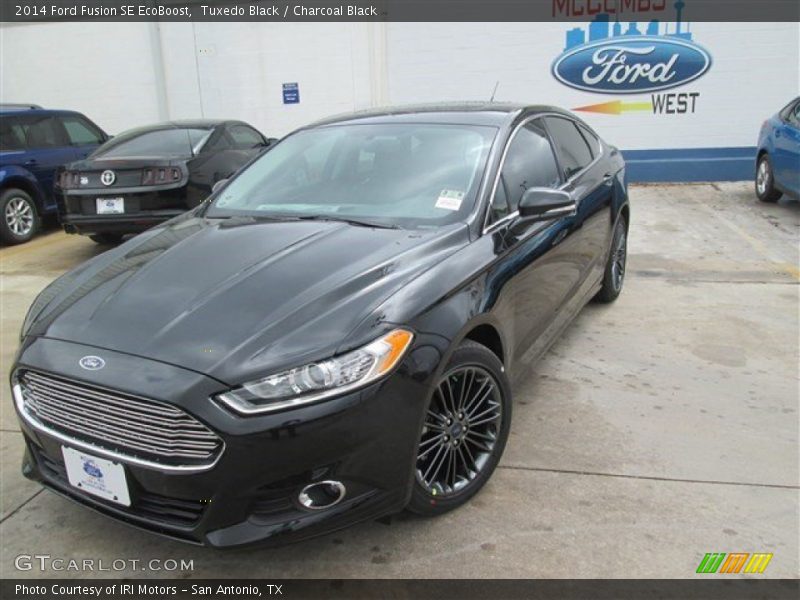 Tuxedo Black / Charcoal Black 2014 Ford Fusion SE EcoBoost