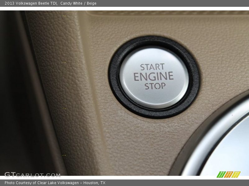 Candy White / Beige 2013 Volkswagen Beetle TDI