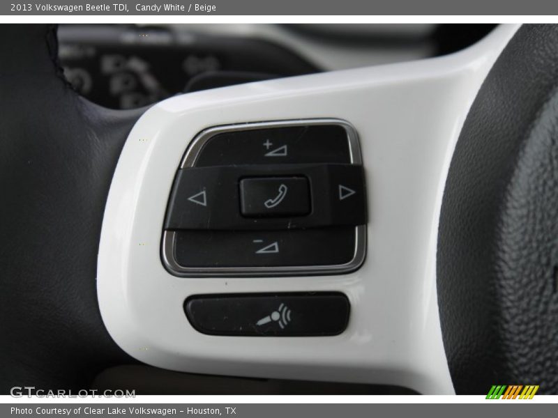 Candy White / Beige 2013 Volkswagen Beetle TDI
