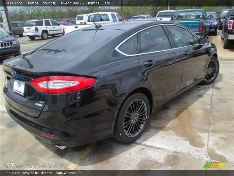 Tuxedo Black / Charcoal Black 2014 Ford Fusion SE EcoBoost