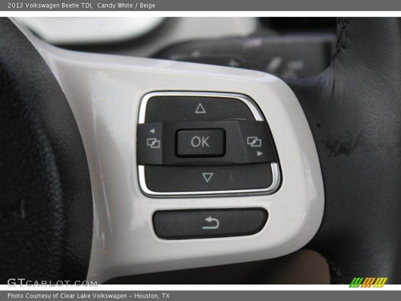 Candy White / Beige 2013 Volkswagen Beetle TDI