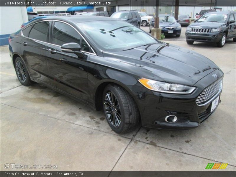 Tuxedo Black / Charcoal Black 2014 Ford Fusion SE EcoBoost
