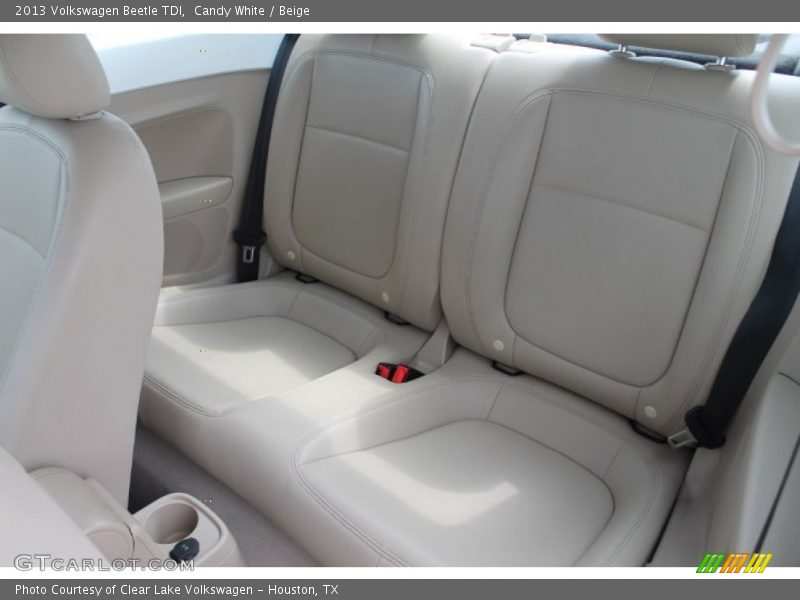 Candy White / Beige 2013 Volkswagen Beetle TDI