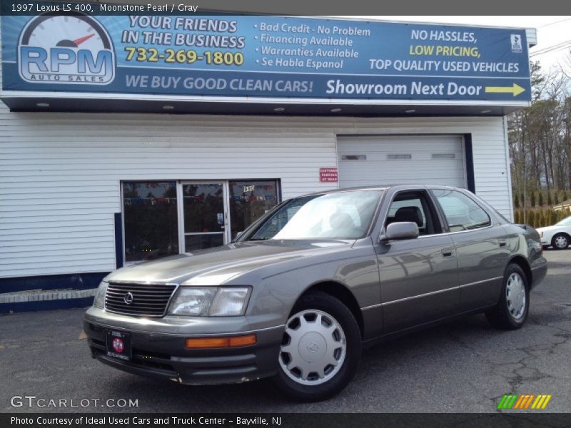 Moonstone Pearl / Gray 1997 Lexus LS 400
