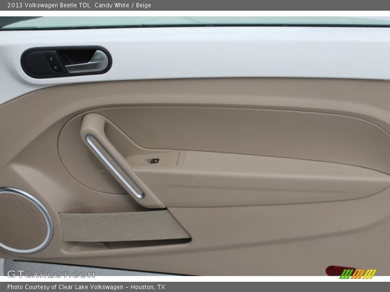 Candy White / Beige 2013 Volkswagen Beetle TDI