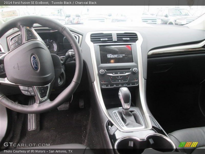 Tuxedo Black / Charcoal Black 2014 Ford Fusion SE EcoBoost