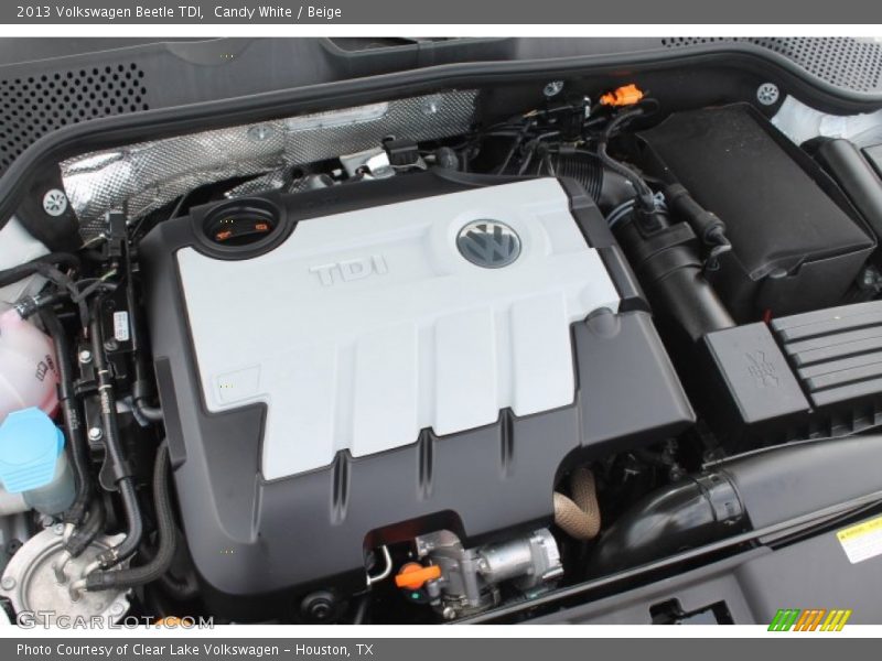 Candy White / Beige 2013 Volkswagen Beetle TDI