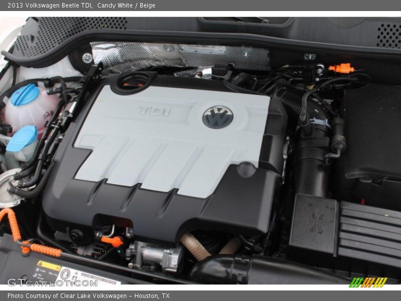 Candy White / Beige 2013 Volkswagen Beetle TDI