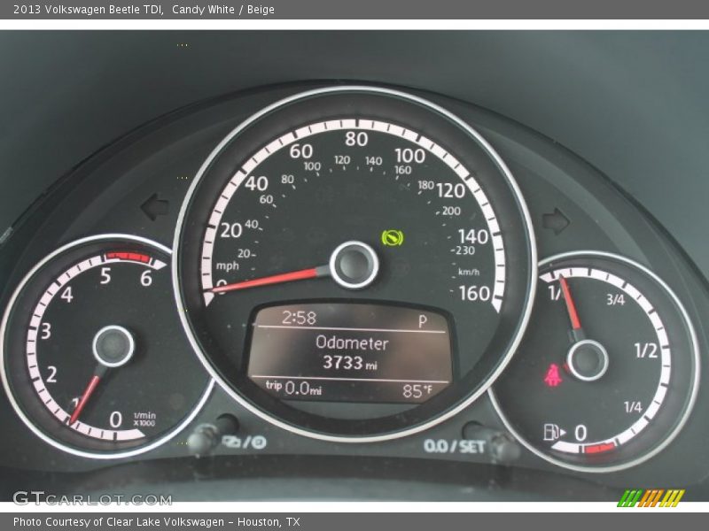 Candy White / Beige 2013 Volkswagen Beetle TDI