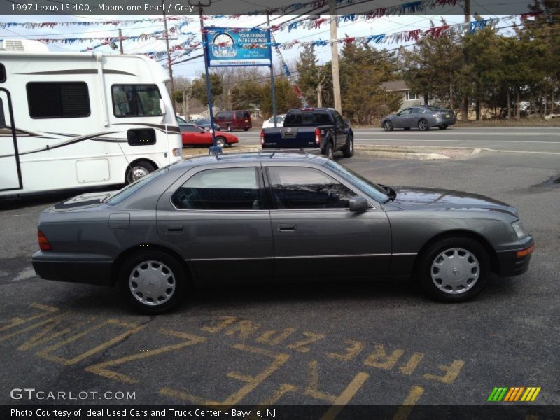 Moonstone Pearl / Gray 1997 Lexus LS 400