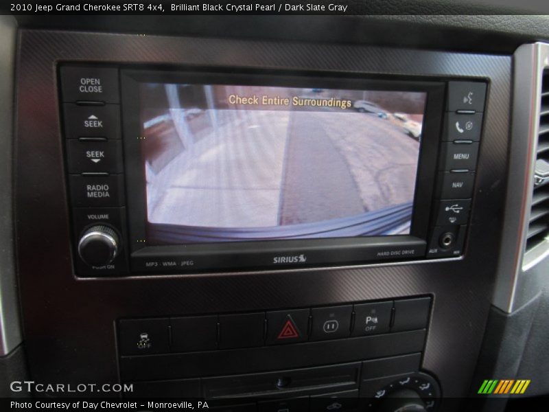 Brilliant Black Crystal Pearl / Dark Slate Gray 2010 Jeep Grand Cherokee SRT8 4x4