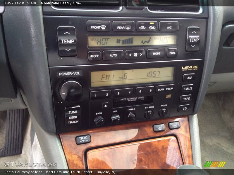 Moonstone Pearl / Gray 1997 Lexus LS 400