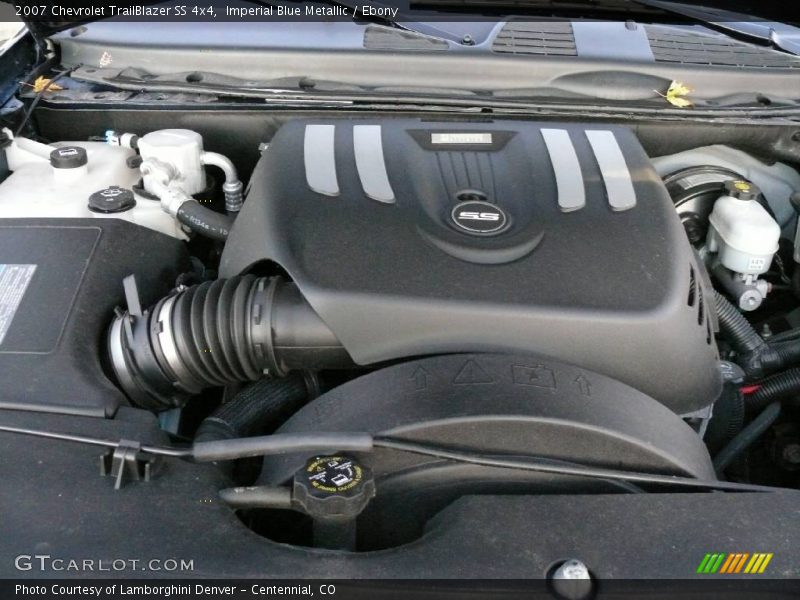 Imperial Blue Metallic / Ebony 2007 Chevrolet TrailBlazer SS 4x4