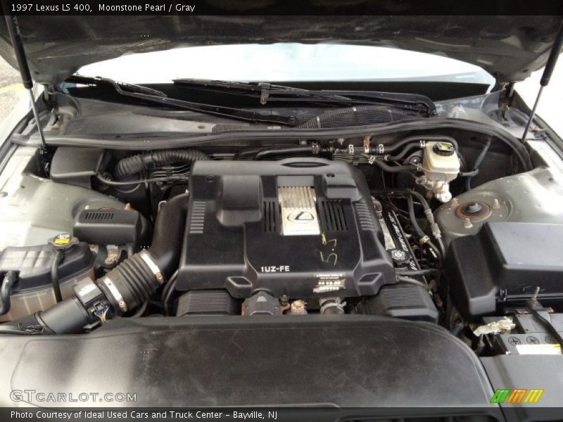Moonstone Pearl / Gray 1997 Lexus LS 400