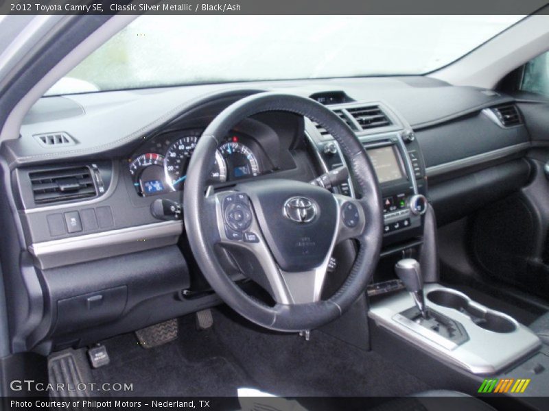 Classic Silver Metallic / Black/Ash 2012 Toyota Camry SE
