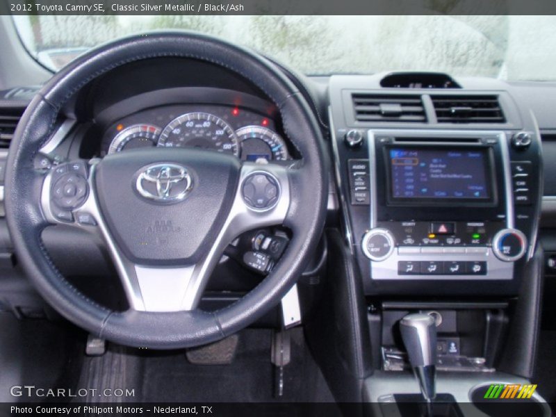Classic Silver Metallic / Black/Ash 2012 Toyota Camry SE