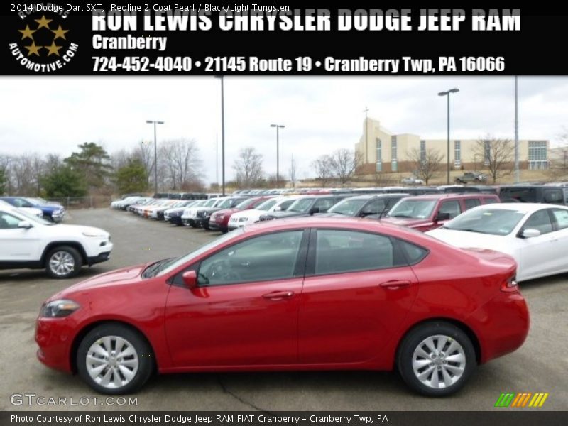Redline 2 Coat Pearl / Black/Light Tungsten 2014 Dodge Dart SXT