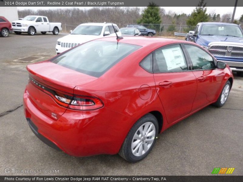 Redline 2 Coat Pearl / Black/Light Tungsten 2014 Dodge Dart SXT